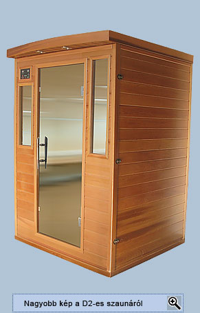 Diamond Saunas szauna - D2 típus