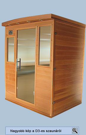 Diamond Saunas szauna - D2 típus